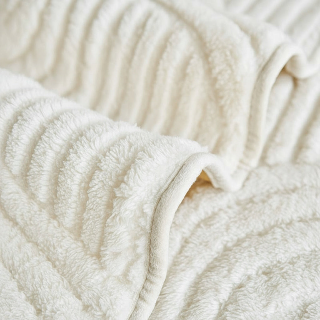 Foxtail Plush Sofa Cover